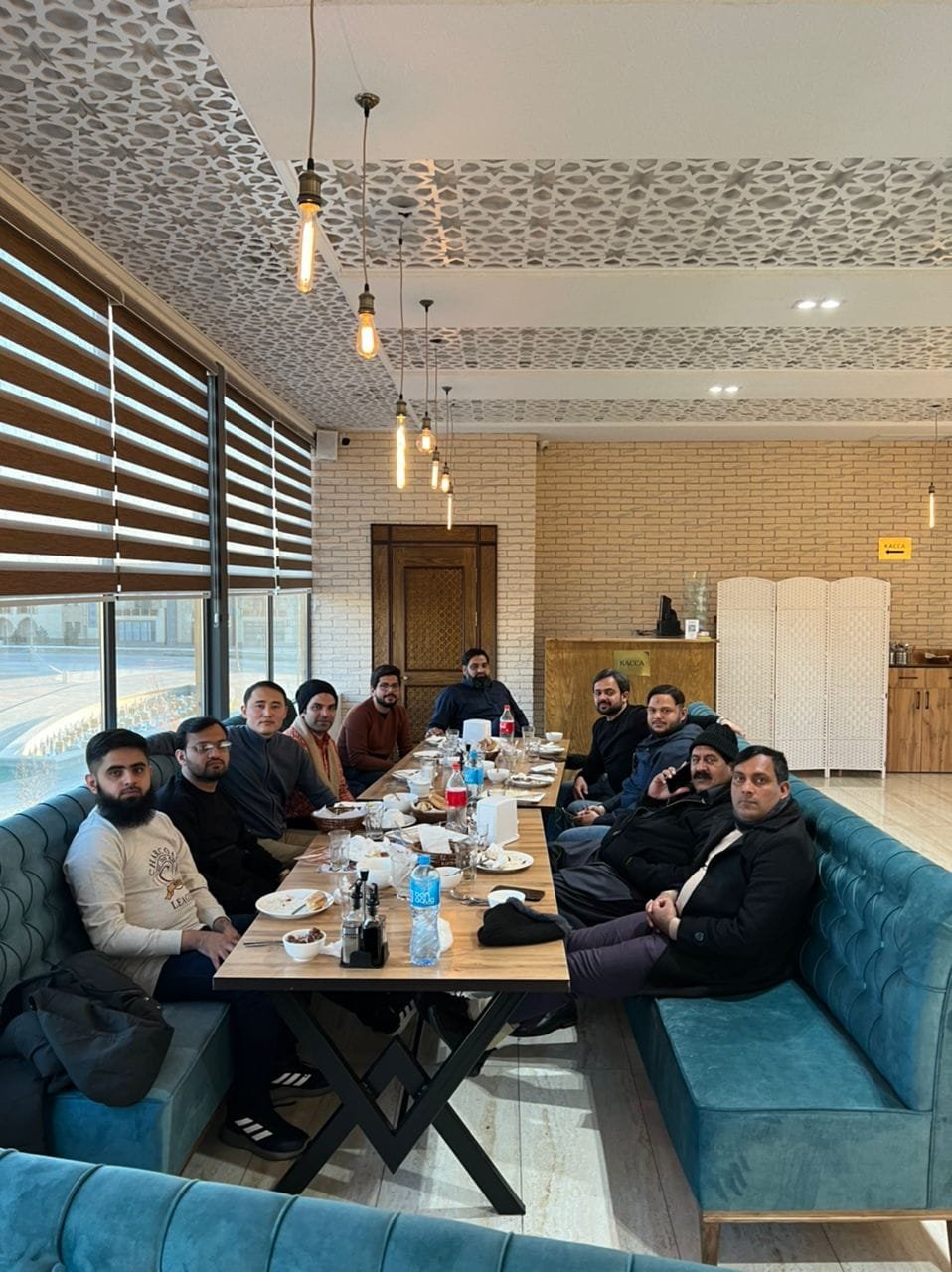 Delegation in #Almaty Kazakhstan conducted B2B meetings with different buinessmen. after that they visited #Medeu_Skiting_Rink and Museum of Musical Instruments. Lavish lunch was also hosted by businessman in the honor of GtCCI delegation.