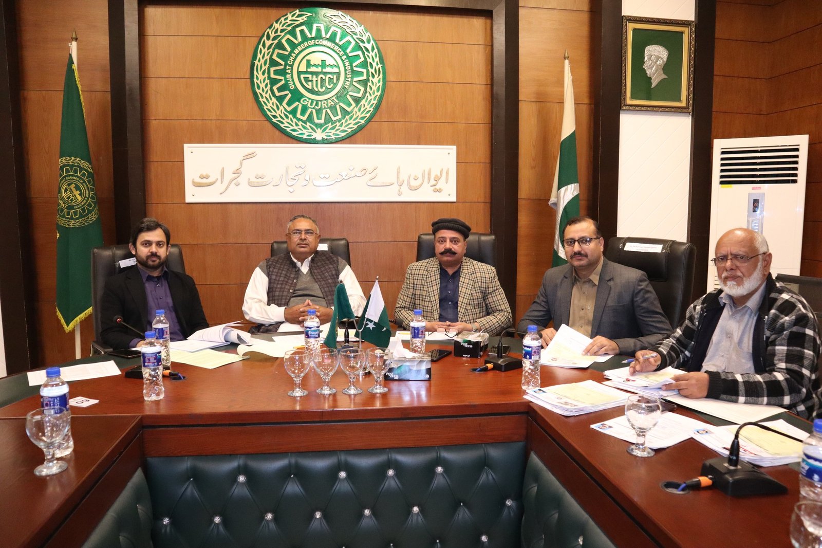 Mr. Tariq Saeed #Chairman_Membership_Committee and Mr. Nadeem Akhtar #Chairman_Interview_Committee along with Committee Members conducted 9th #Interview_session of 2022-23 of the applicants