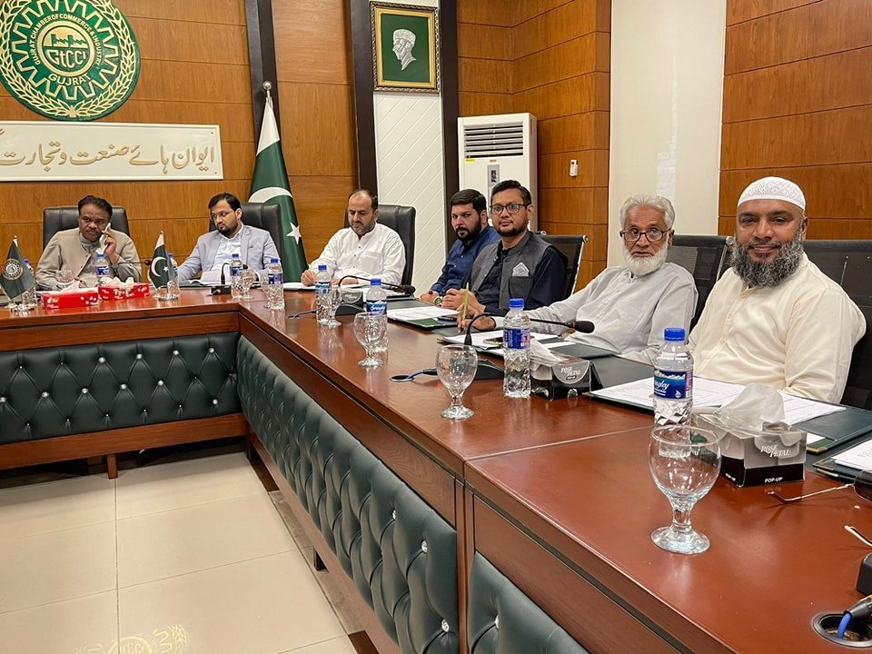 The 12th #Executive_Body Meeting of Gujrat Chamber of Commerce & Industry was held under the leadership of Mr. Ch. Muhammad Asad Bhatti #S_V_P and Mr. Muhammad Masoom Qamar #V_P #GtCCI. In the meeting, previous proceedings and accounts were approved and other agenda points were discussed.