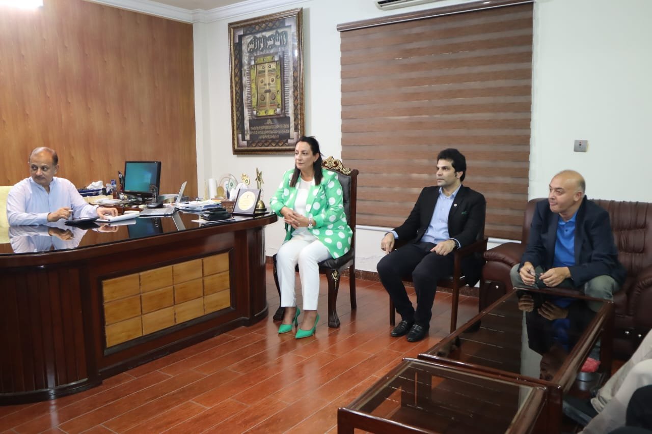 On 19th September, #Business_delegation from #Turkiye arrived at #Gujrat on the special invitation of Gujrat Chamber of Commerce and Industry. #Delegation includes distinguished #Business #Entities of #Turkiye Mr. Hakan Karakus , Mr. Sinan Ecevit, Miss. Hulya Selagzi , Mr. Hayder Dogan. #Delegation was warmly welcomed by Office Bearers of Gujrat Chamber of Commerce & Industry. (1)