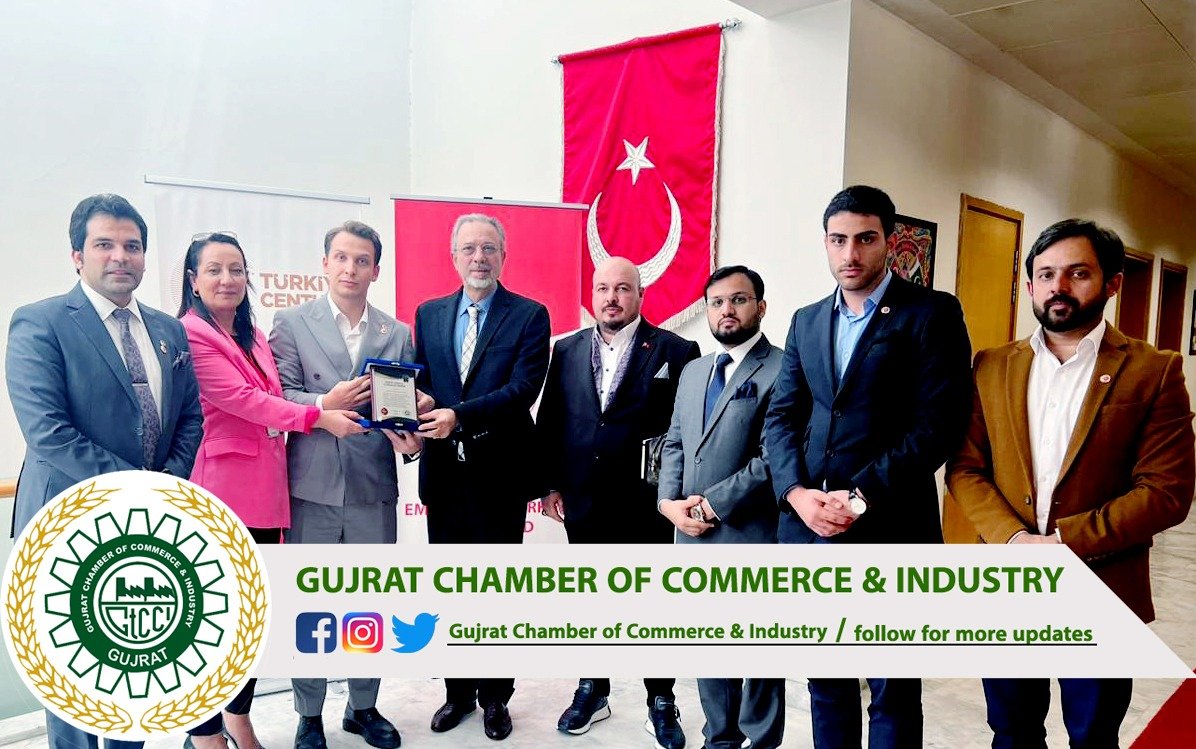 #Turkish #Business #Delegation hosted by Gujrat Chamber of Commerce and Industry on their second day visited the Turkish Embassy Islamabad in the leadership of Mr. Sikander Ishfaq Razi #President #GtCCI