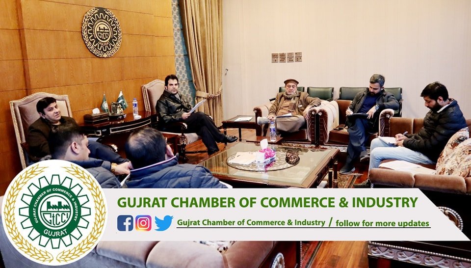 The #important #meeting of the committee formed regarding #China_Visa_Guarantee Letter of #Gujrat_Chamber_of_Commerce_and_Industry was held under the #Presidency of Mr. Sikandar Ishfaq Razi #President #GtCCI.I