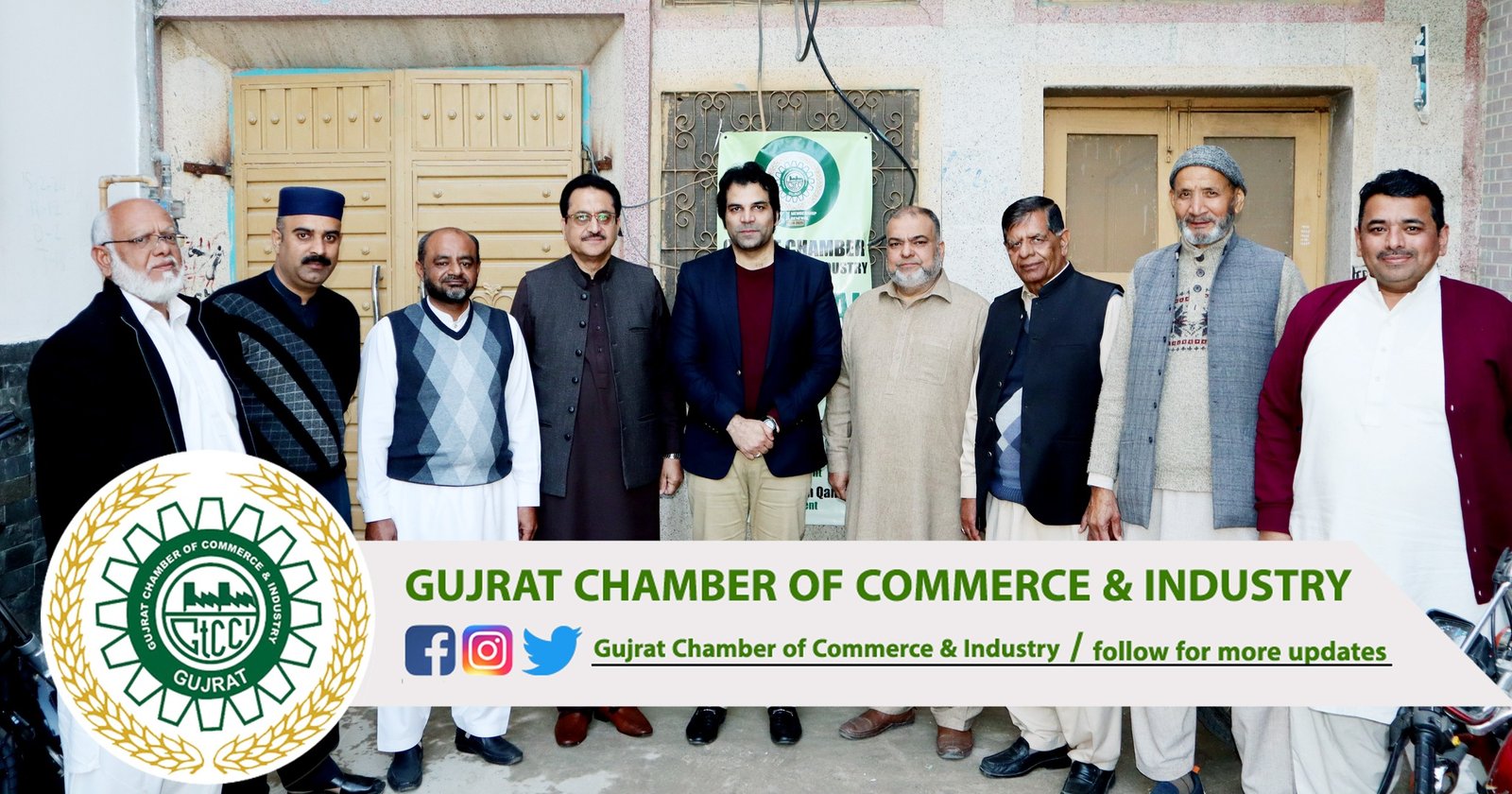 #Gujrat_Chamber_of_Commerce_and_Industry organized membership #Renewal_help_desk for 2024-25, #help_desk was set up at Qaisar Latif Power Looms  #JalalpurJattan .